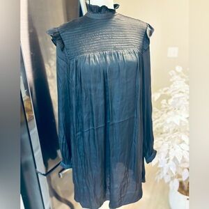 The Kooples Elegant Black Long Sleeve Mini Dress. Size S. NWT. Retail: $315